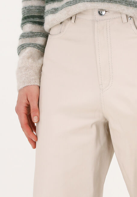 Weiße GOOSECRAFT Weite Hose CLEO PANT - large