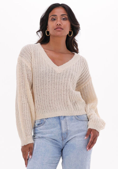 Ecru YDENCE Pullover KNITTED SWEATER BERYL - large