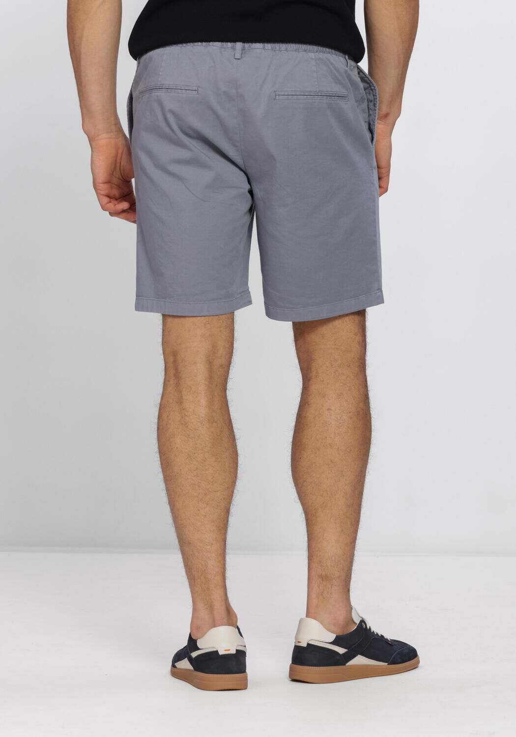 Blaue PROFUOMO Kurze Hose SHORT SPRTCORD - large