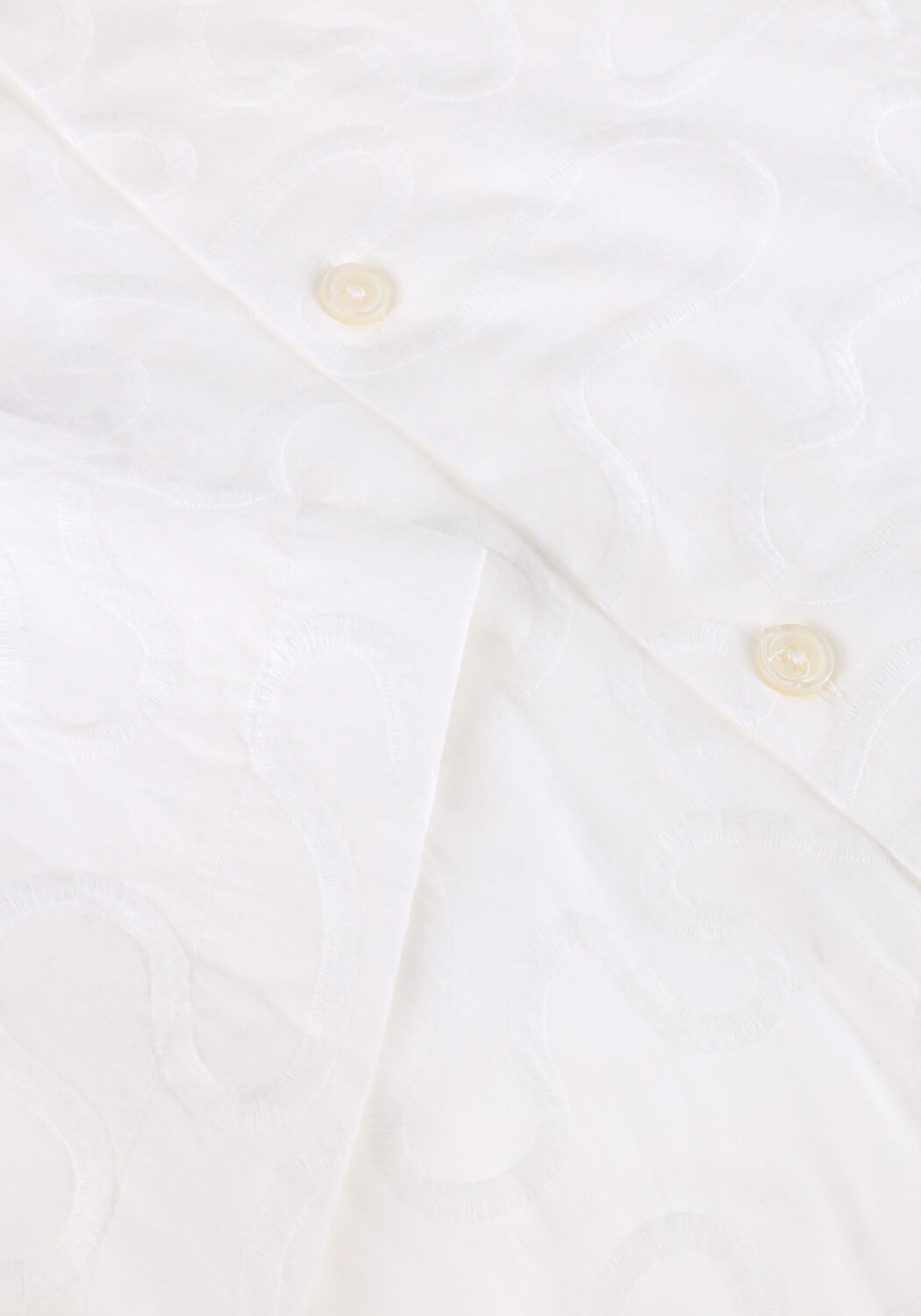 Wei&szlig;e SELECTED MEN Casual-Oberhemd SLHRELAXELI EMB SS SHIRT - large