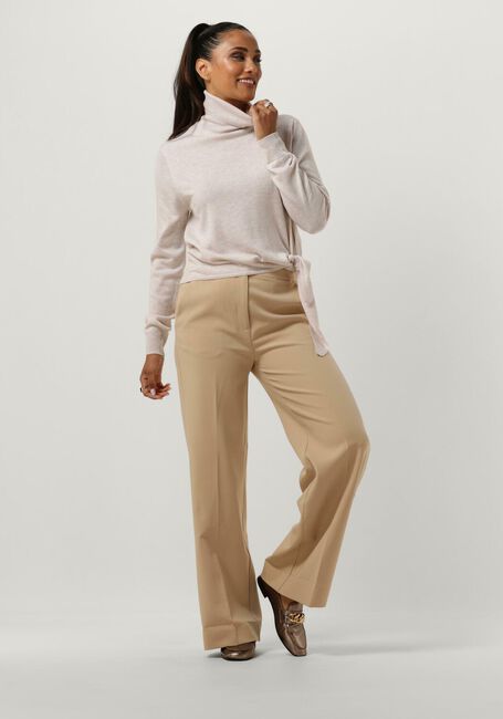 Beige ANOTHER LABEL Rollkragenpullover MILEY KNITTED PULL L/S - large