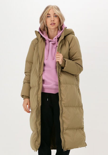 Olive Y.A.S. Wattierte Jack YASIRME LONG DOWN COAT S. - large