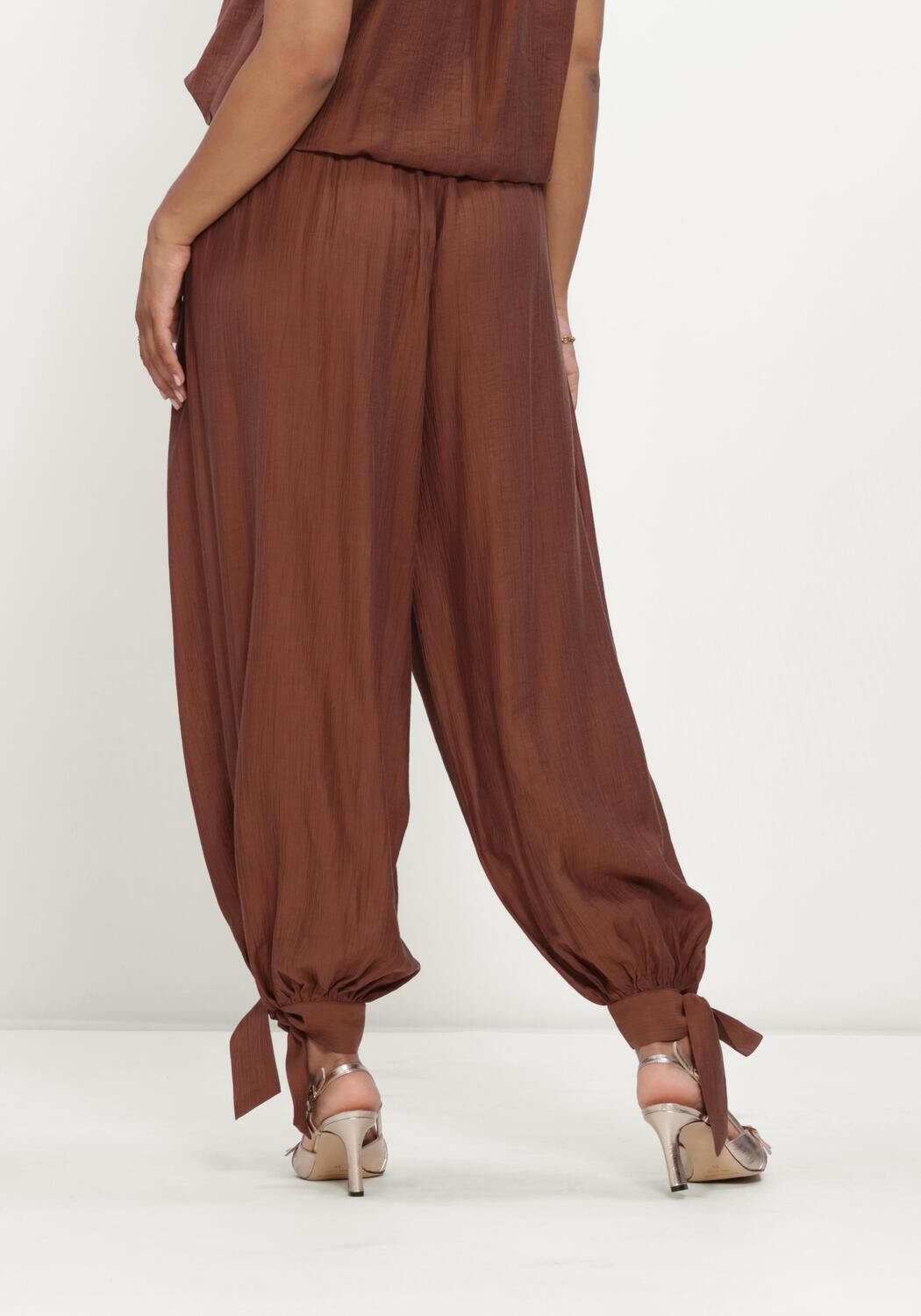 Braune DANTE6 Hosen BOWEN BALLOON PANTS - large