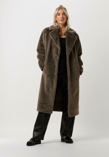 Taupe GIACOMO THE JACKET Fake-Fur-Jack 6610560 - large