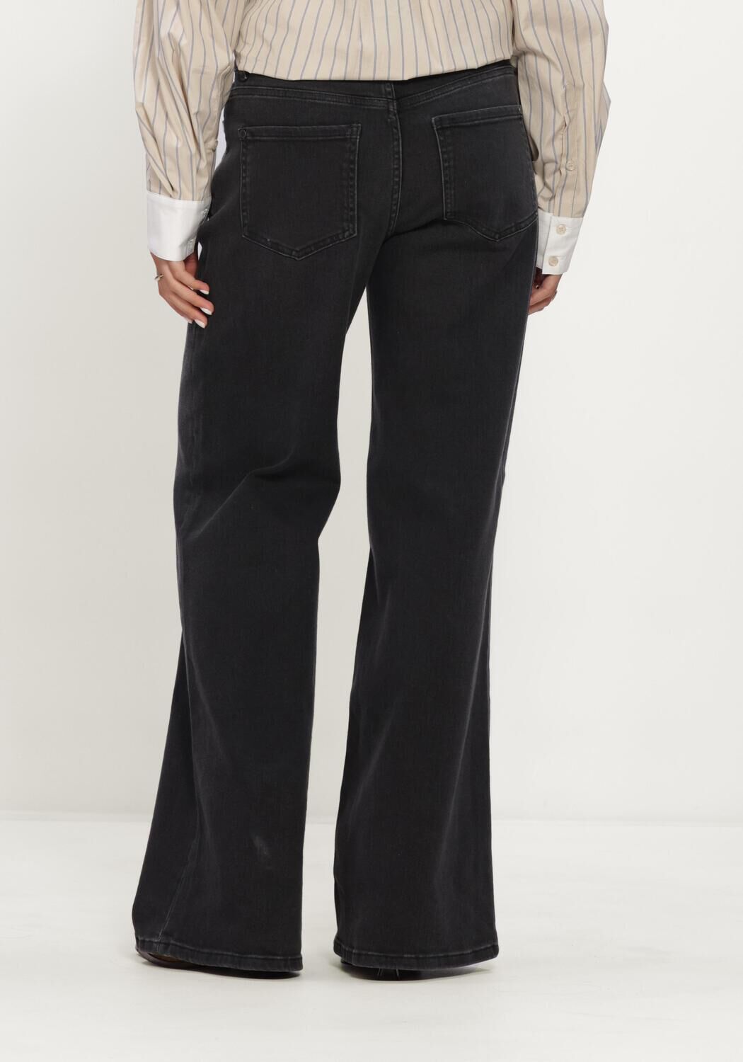 Dunkelgrau MOS MOSH Wide jeans MMDARA HERA JEANS - large