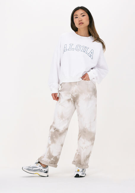 Wei&szlig;e 10DAYS Sweatshirt SWEATER ALOHA - large