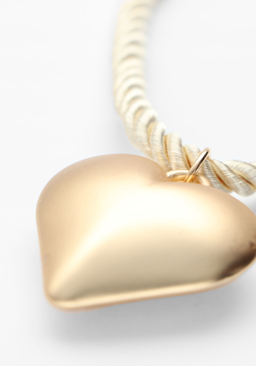 Goldfarbig NOTRE-V Kette NECKLACE HEART - large