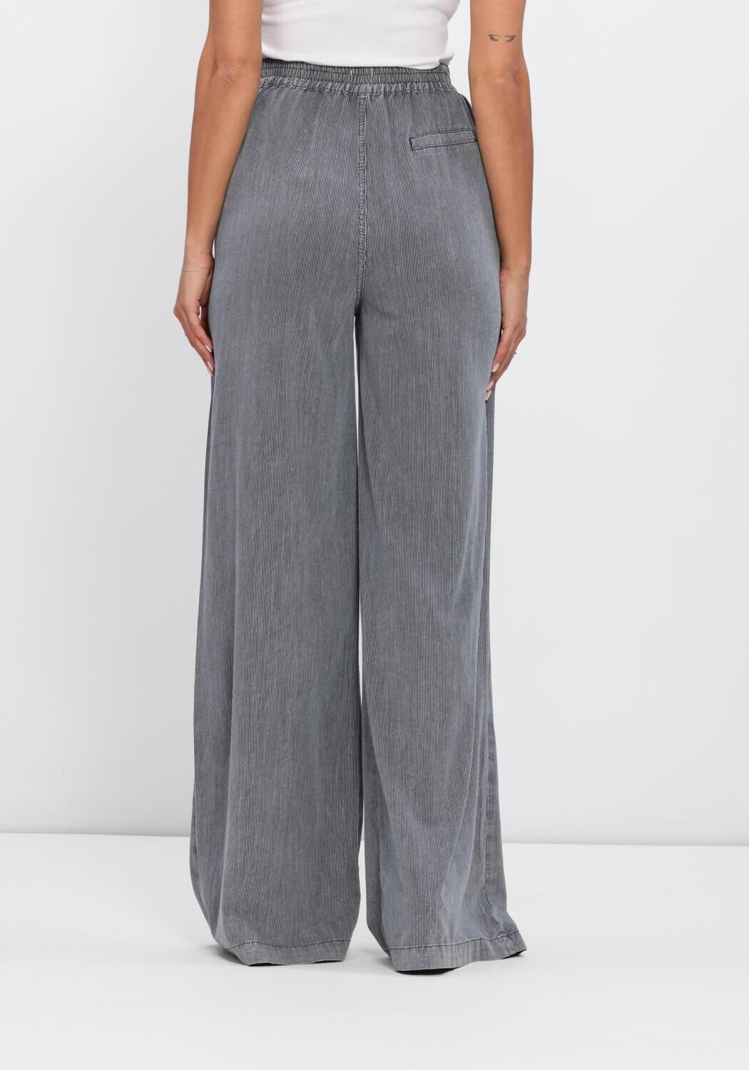 Blaue EST'SEVEN Wide jeans BOHIC DENIM JEANS - large