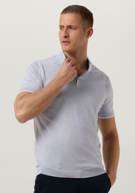 Hellblau GENTILUOMO Polo-Shirt K9157-273 - large