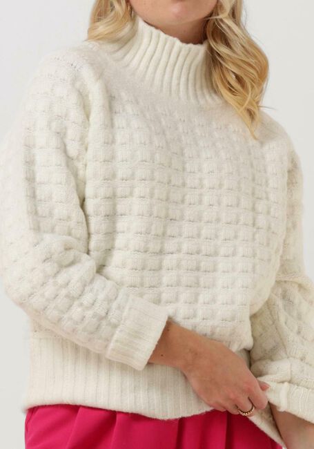 Ecru SILVIAN HEACH Rollkragenpullover LUPETTO M/L - SWEATER - large