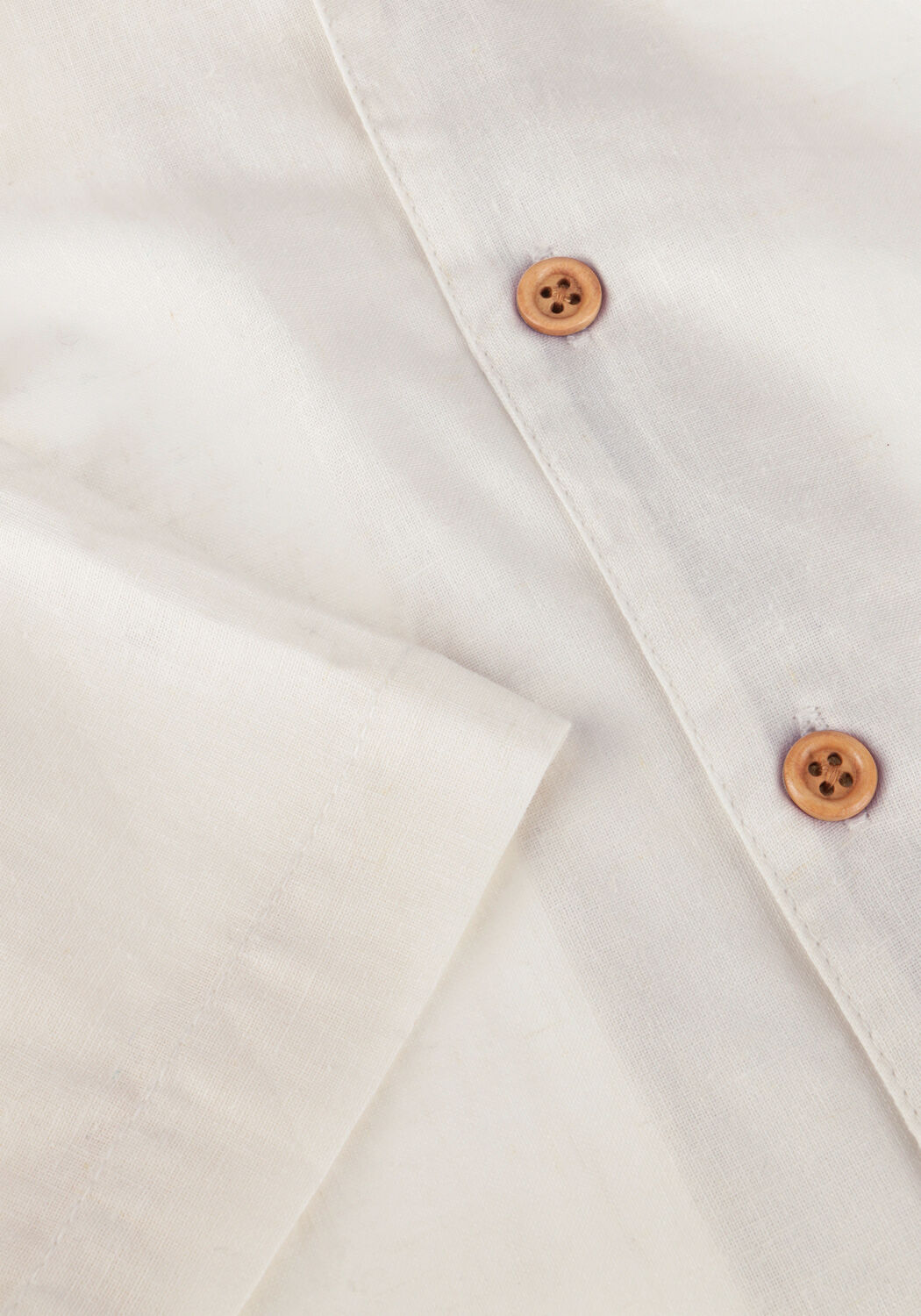 Wei&szlig;e ANERKJENDT Hemden AKLEO SSS COT/LINEN SHIRT - large