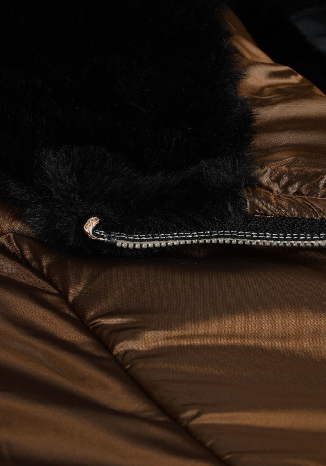 Bronzefarbene NOBELL Wattierte Jack Q307-3207 - large