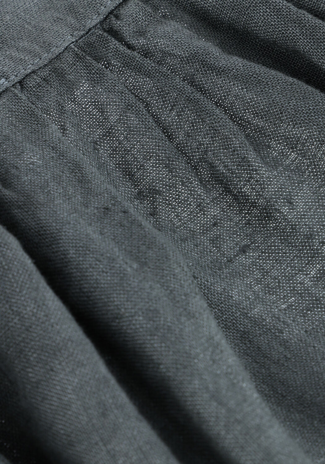 Dunkelgr&uuml;n BY-BAR Top VINA LINNEN BLOUSE - large