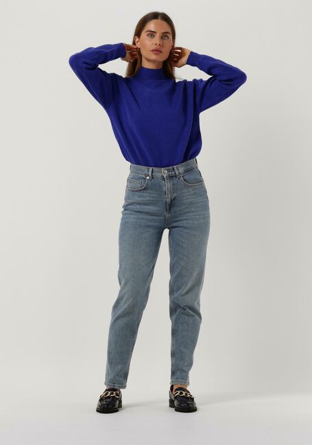 Blaue MINUS Pullover JOSE KNIT TURTLENECK - large