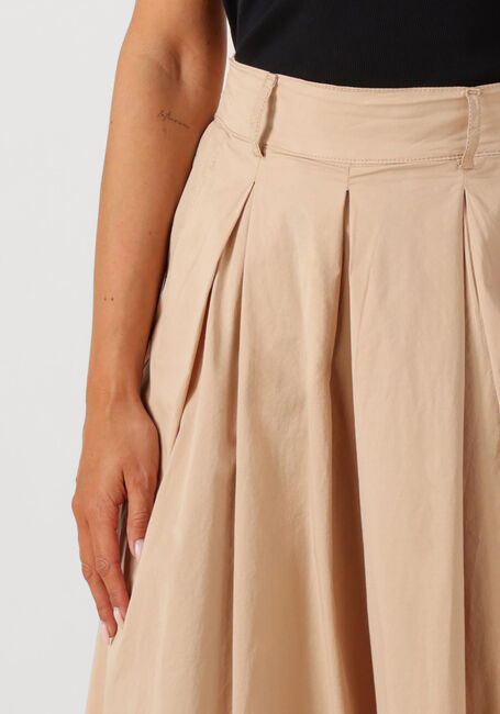 Beige SUMMUM Weite Hose CULOTTE LT WT STRETCH POPLIN - large