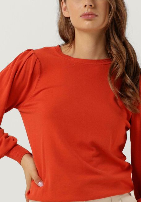 Orangene SUMMUM Sweatshirt PUFFY SLEEVE SWEATER BASIC KNIT - large