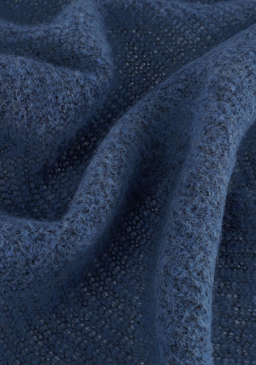 Blaue MOS MOSH Strickjacke MMTHORA LONG CARDIGAN - large