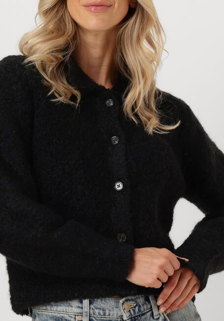 Schwarze KNIT-TED Strickjacke ASA - large