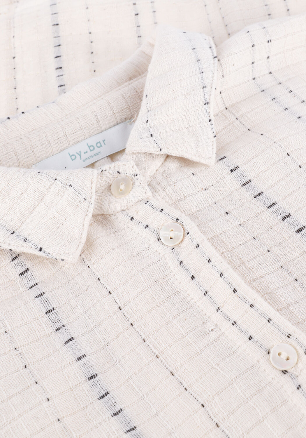 Creme BY-BAR Blusen NOREL STRIPE BLOUSE - large