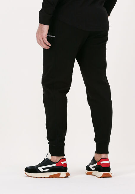Schwarze CALVIN KLEIN Jogginghose MONOGRAM LOGO HWK PANT - large