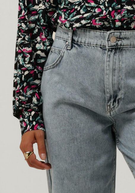Blaue ALIX THE LABEL Weite Hose BAGGIE DENIM PANTS - large