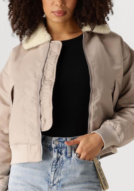 Graue CALVIN KLEIN Jack SATIN AVIATOR - large