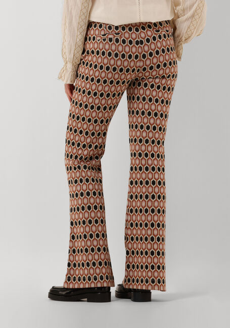 Mehrfarbige/Bunte SUMMUM Schlaghose TROUSERS HONEYCOMB JACQUARD - large