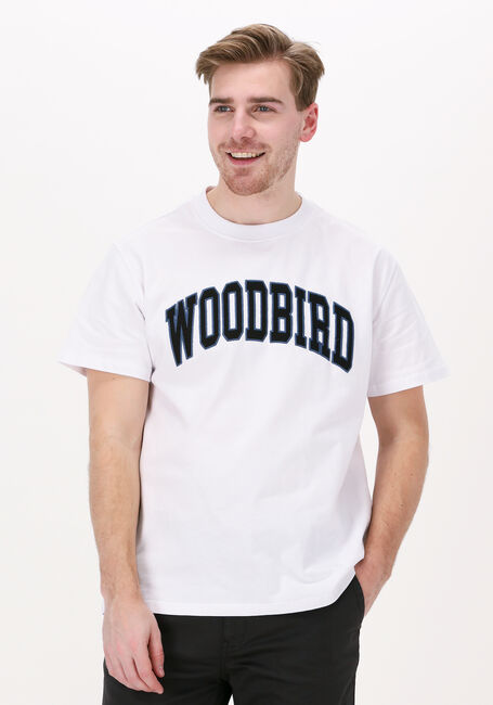 Weiße WOODBIRD T-shirt RICS BALL TEE - large