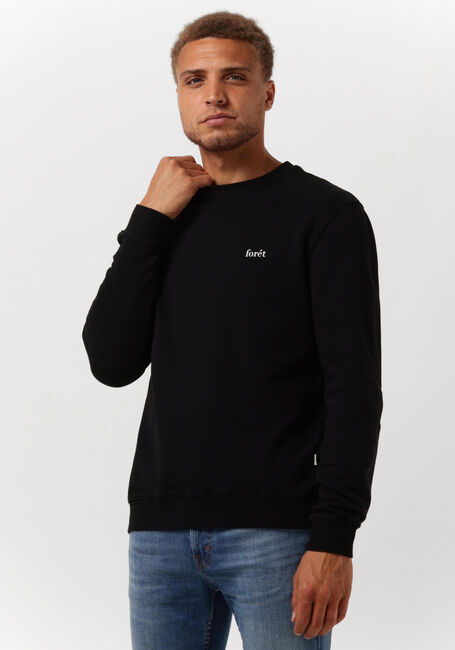 Schwarze FORÉT Pullover ASH SWEATSHIRT - large