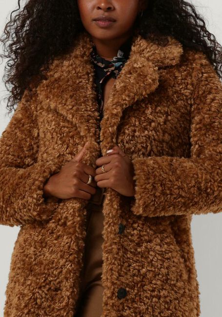 Camelfarbene GIACOMO THE JACKET Fake-Fur-Jack 6612775 - large