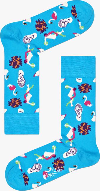 Blaue HAPPY SOCKS Socken PARK TURKOS SOCK - large