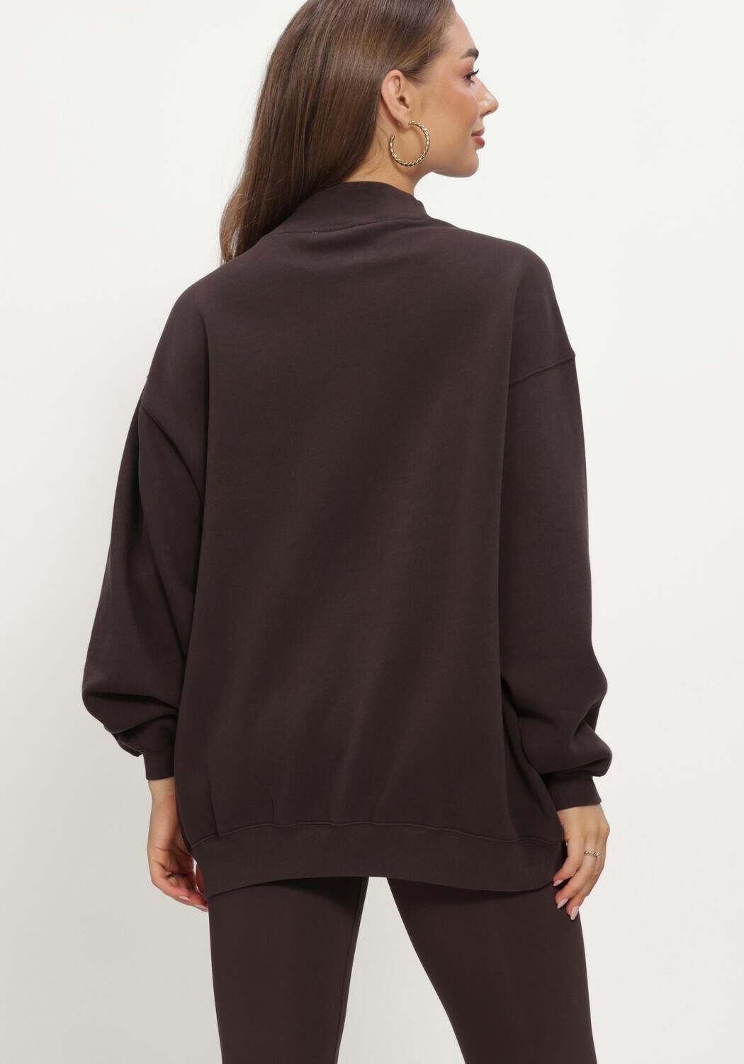 Braune DEBLON SPORTS Sweatshirt PHILAINE SWEATER - large