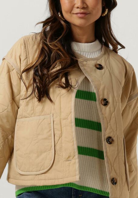 Sand LOLLYS LAUNDRY Jack CLARALL JACKET LS - large