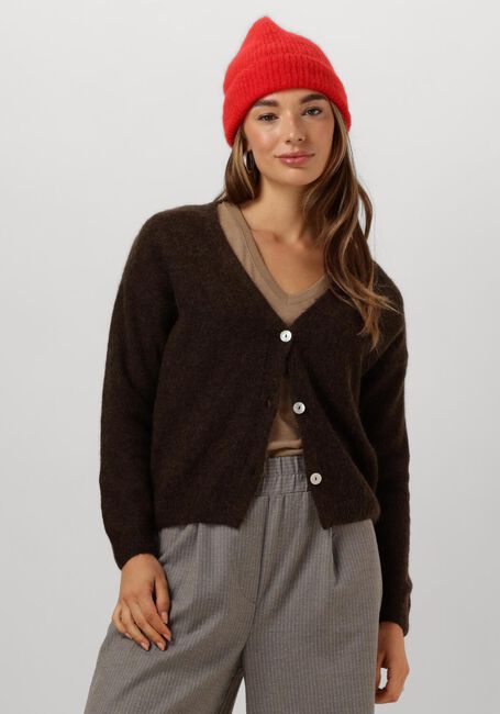 Braune BY-BAR Strickjacke LIV CARDIGAN - large