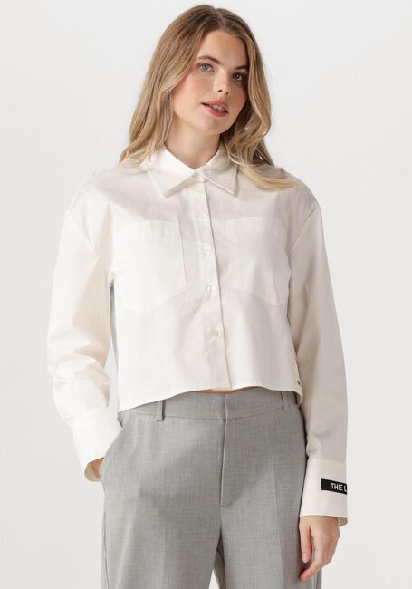 Weiße ALIX THE LABEL Blusen LADIES WOVEN CROPPED BLOUSE - large