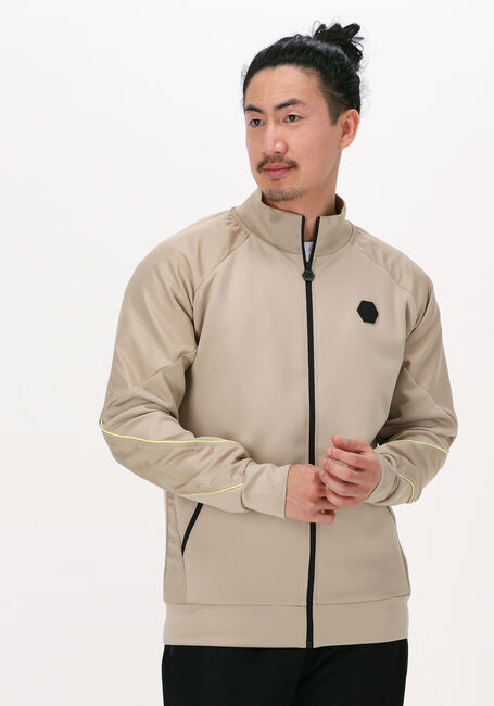 Sand CRUYFF Strickjacke SAUL TRACK TOP - SCUBA / LIGHTWEIGHT CRINKLE RIPSTOP - large