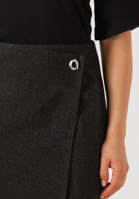 Dunkelgrau NEO NOIR Minikleid MARISI HERRINGBONE SKIRT - large