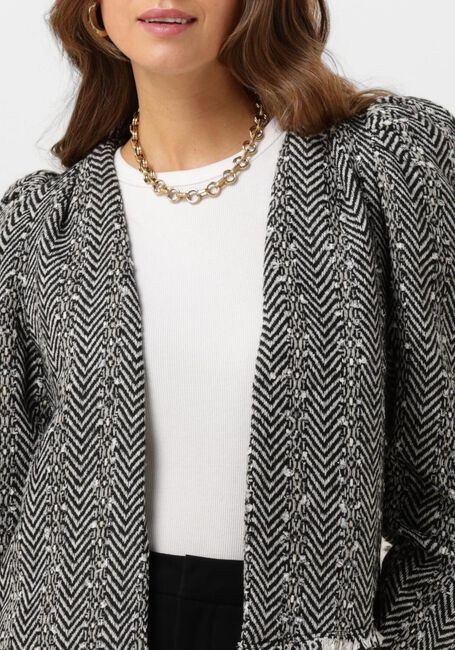 Schwarze CO'COUTURE Jack ALVIE BOUCLE JACKET - large