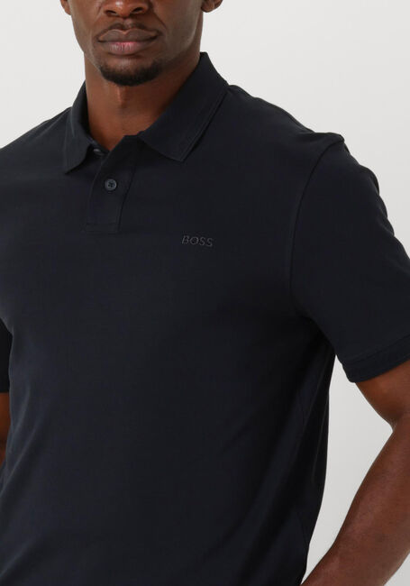 Dunkelblau BOSS ORANGE Polo-Shirt PE_INTERLOCK - large