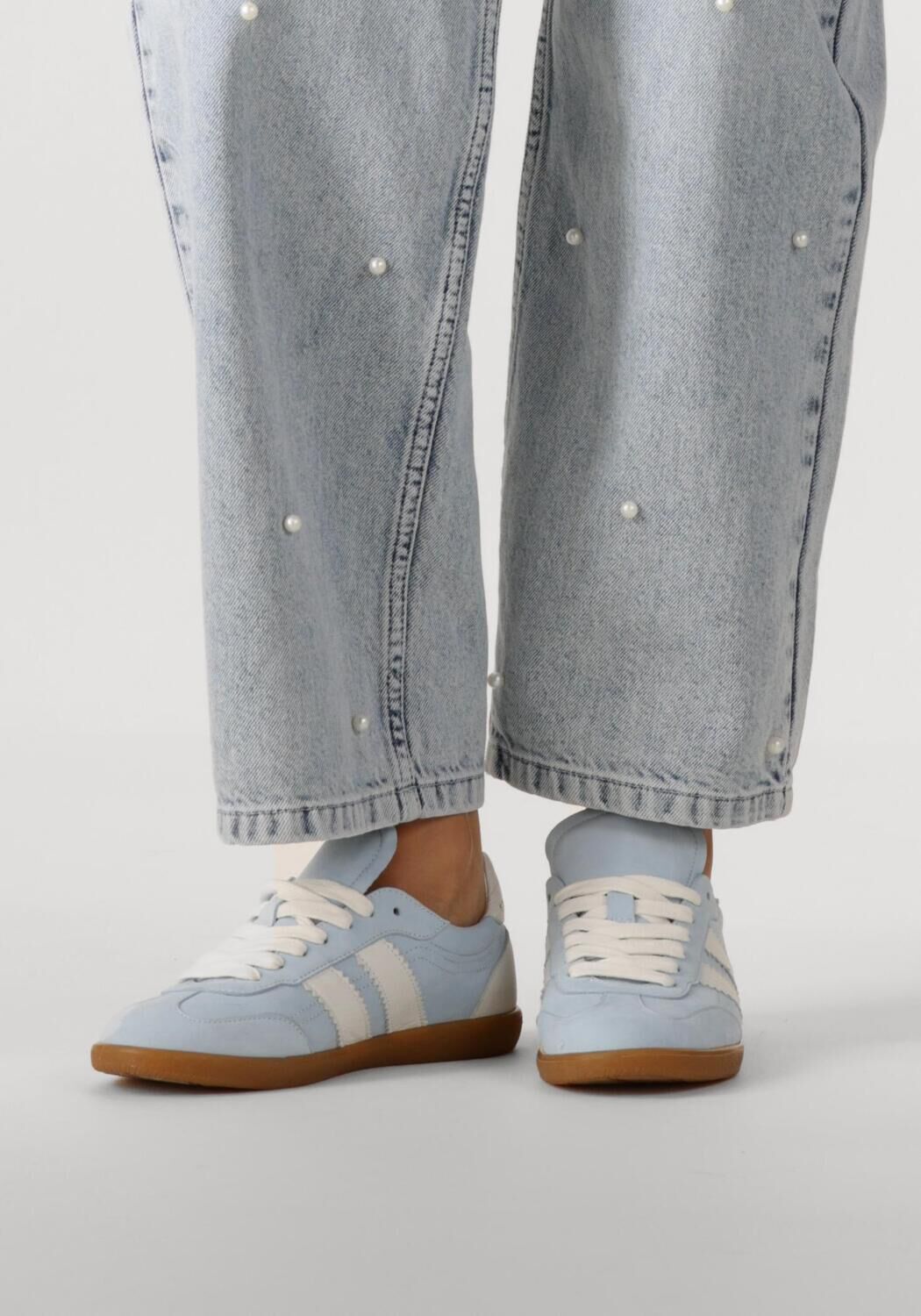 Blaue STEFANO LAURAN Sneaker Low 1WHITE101 - large