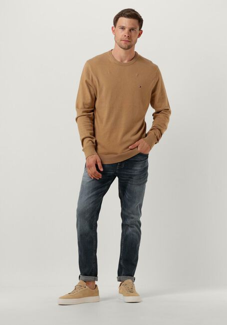 Braune TOMMY HILFIGER Pullover PIMA ORG CTN CASHMERE CREW NECK - large