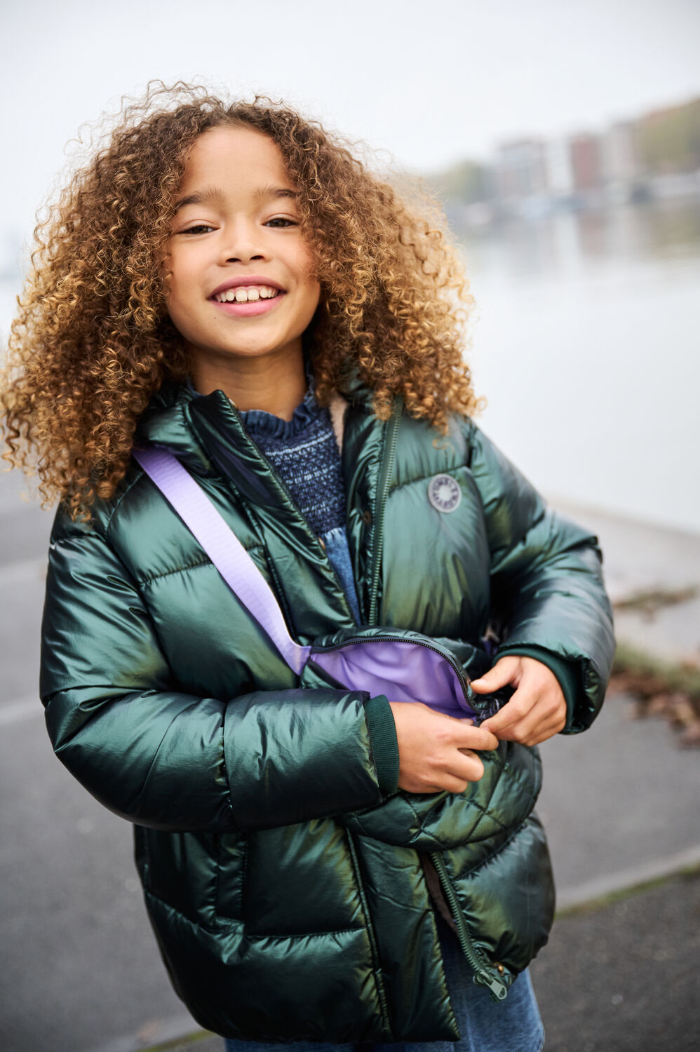 Gr&uuml;ne TUMBLE 'N DRY Wattierte Jack ROSTOCK 2 - large