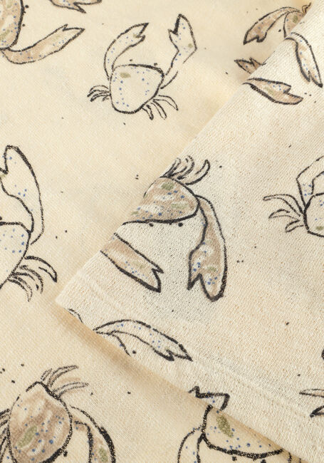 Ecru PLAY UP T-shirt PRINTED FLAME JERSEY T-SHIRT - large