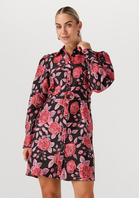 Mehrfarbige/Bunte Y.A.S. Minikleid YASKARI LS JACQUARD DRESS - large