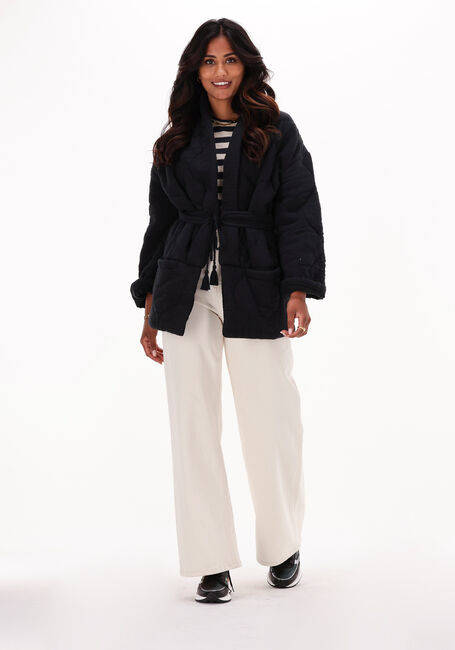 Schwarze BY-BAR Kimono JULIE STEPPED JACKET - large