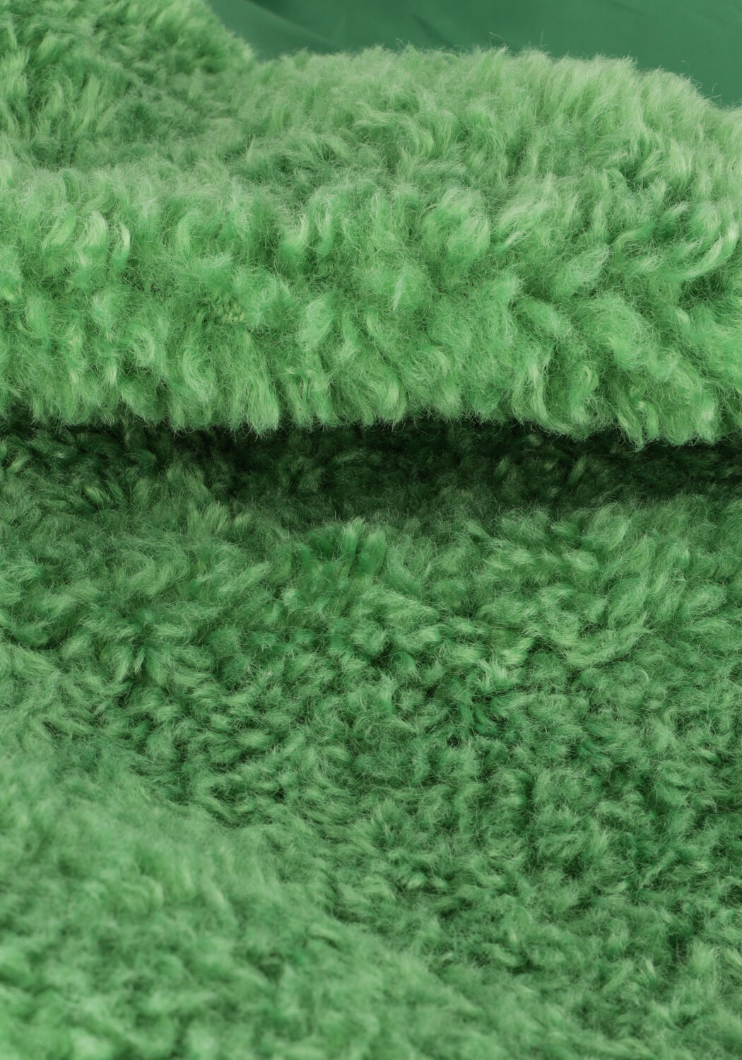 Gr&uuml;ne BEAUMONT Fake-Fur-Jack SASHA - large