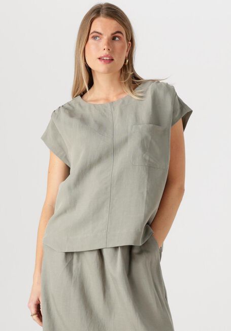 Grüne MOS MOSH Blusen MMELENA ALEXIS BLOUSE - large