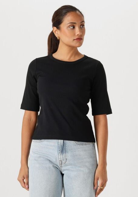 Schwarze WITHBLACK Top WBLLULLU SS TEE - large