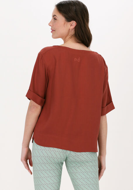 Rote ESMÉ STUDIOS Blusen HENA SHORT BLOUSE - large
