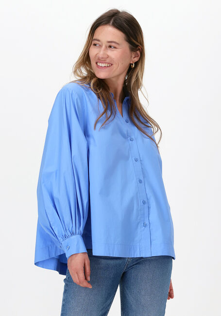 Blaue SECOND FEMALE Bluse TOTEMA NEW SHIRT - large